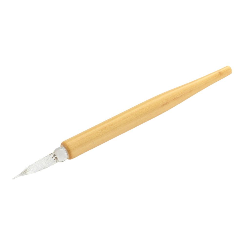 

1pcs Multi-functional Wooden Rod Dip Pen Vintage Dipped Ink English Pen Calligraphy Pen Comic Design