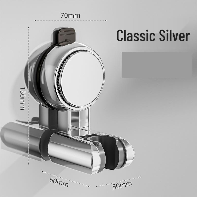 Adjustable Punch-Free Suction Cup Shower Head Holder - Secure & Versatile Bathroom Solution