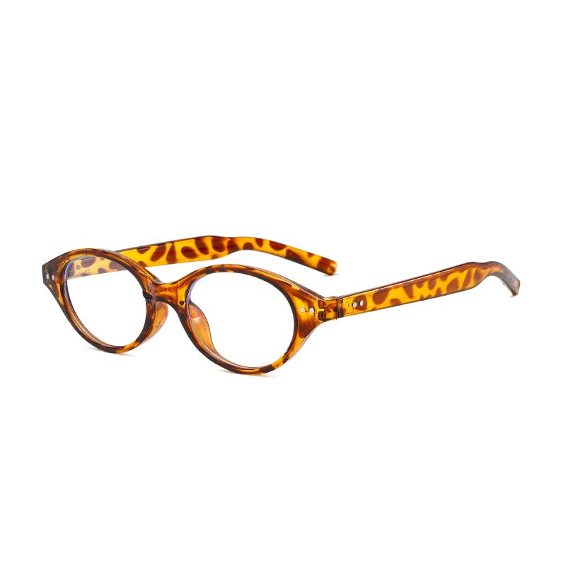 Retro Oval Small Frame Sunglasses For Women Men Fashion Rice Nail Cat Eye Glasses Outdoor UV Protection