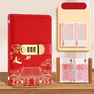 With Password Lock Saving Money Binder Wallet Storage Account Book Planner Organizer  Girls Boys