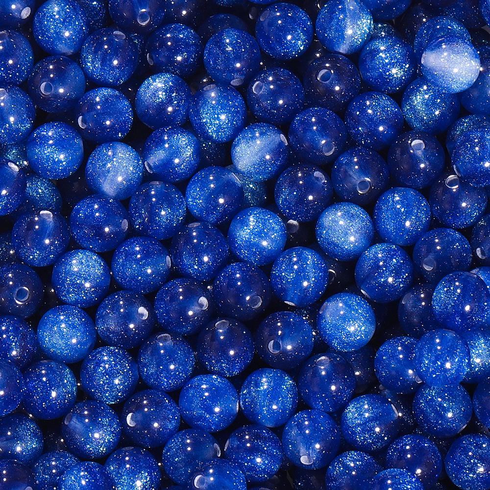 10/20pcs/Lot 10mm Colorful Resin Round Shape Loose Spacer Beads For Jewelry Making DIY Charms Bracelet Necklace Accessories