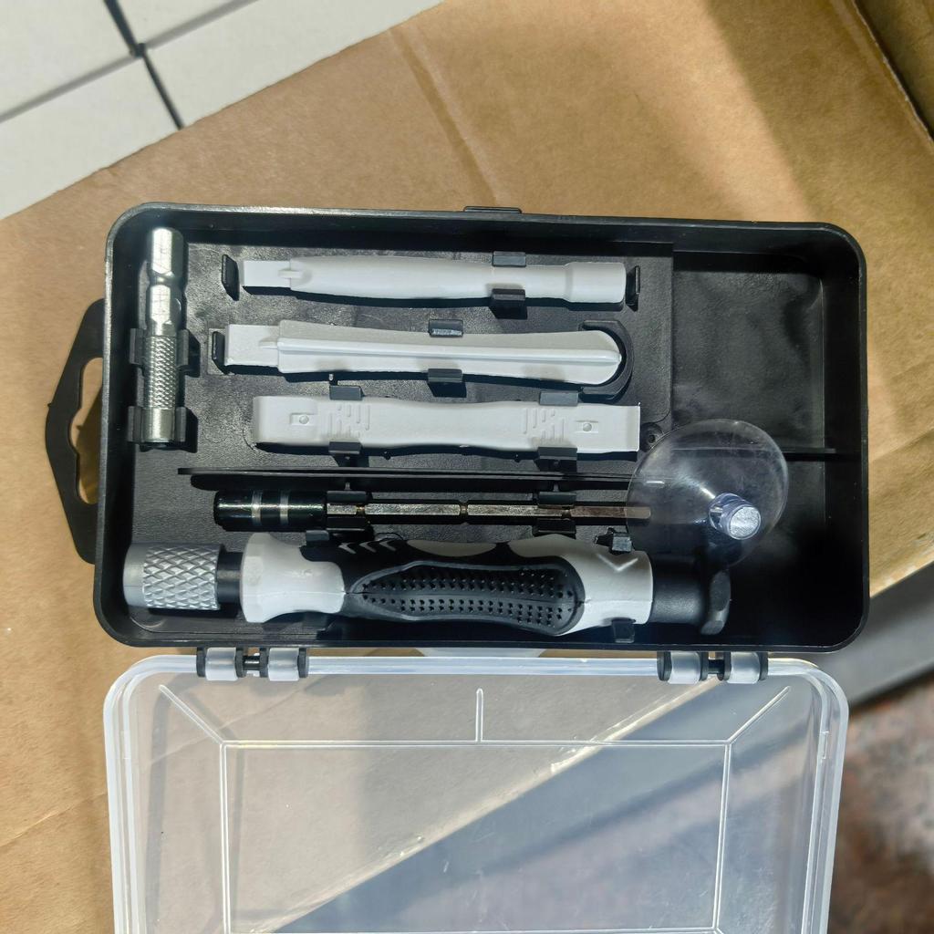 115-in-1 Multifunctional Screwdriver Set with ABS Plastic and Nickel-Plated Steel Tools