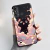Phone Case For ZTE Blade A53/A53 Plus/Optus X Delight 2 Jelly Soft Black Cover Cute Printed Pattern Rabbit Lamp Penguin Casing