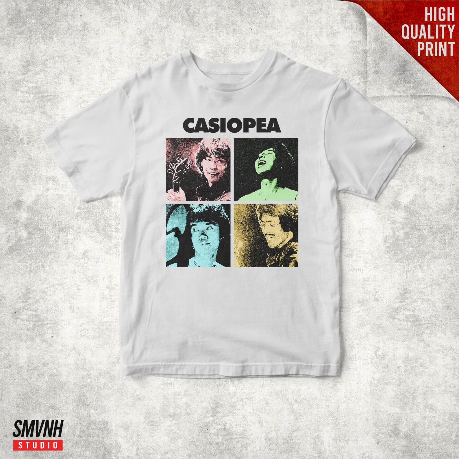 Casiopea Retro Vintage Unisex T shirt 4XL