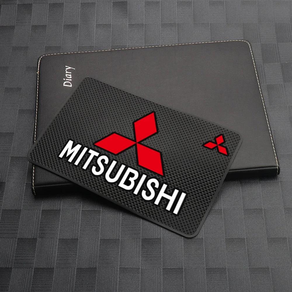 Car Style Non-slip Silicone Pad Dashboard Sticky Pad Mobile Phone Holder For Mitsubishi Ralliart Lancer EX Outlander 3 ASX  V73