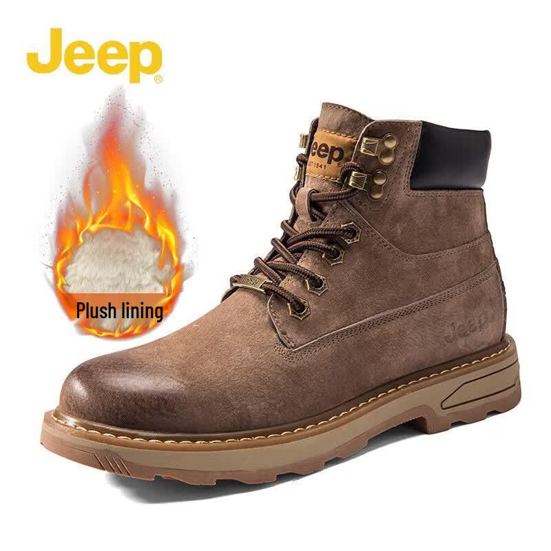 Jeep Men s High-Top Martin Work Boots 38