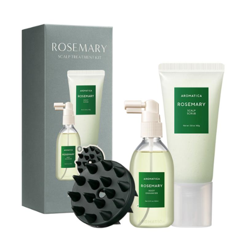 [AROMATICA] Rosemary Scalp Treatment Kit