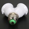 1-10PCS E27 Conversion Head Bulb Socket 2 in 1 lamp Holder Extender Distributor Converter Plug Light Base for LED Bulb Splitter
