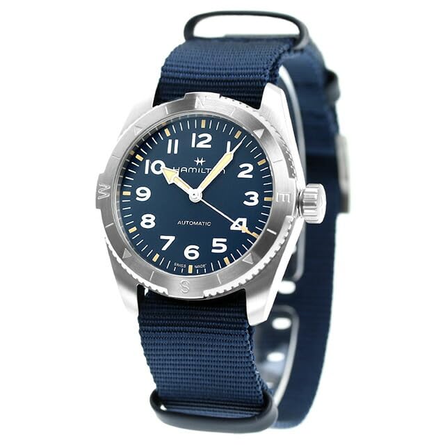 

HAMILTON Khaki Field Expedition Auto Automatic Watch H70225940 [Hamilton] Men s [Item] синій