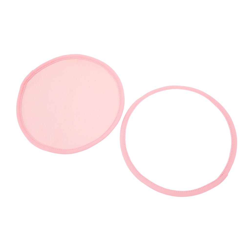2pcs Castor Oil Breast Wrap Reusable Leakage Proof Washable Castor Oil Wrap Soft Nursing Pads