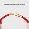 Fuzhu Red String Bracelet - Handmade Couple Pair with High-End Feel