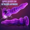 New Phantom Dragon Shaped Anal Plug Liquid Silicone Simulation Anal Plug For Men And Women In The Backyard Adult Sexual Products