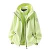 Windproof Waterproof Fleece-lined Mountaineering Suit - Unisex Warm Detachable Two-piece Set for Autumn and Winter