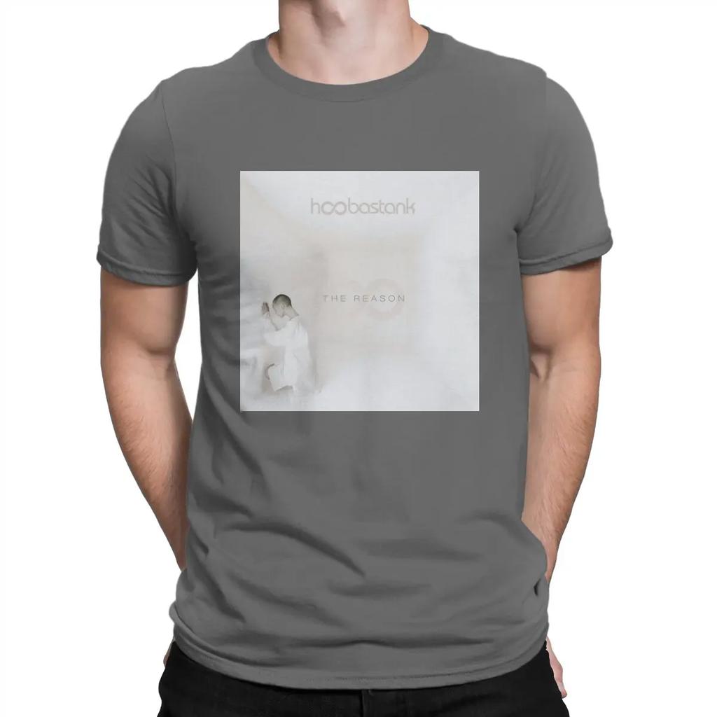 The Reason Men TShirt Hoobastank O Neck Tops Fabric T Shirt Funny Top Quality Gift Idea
