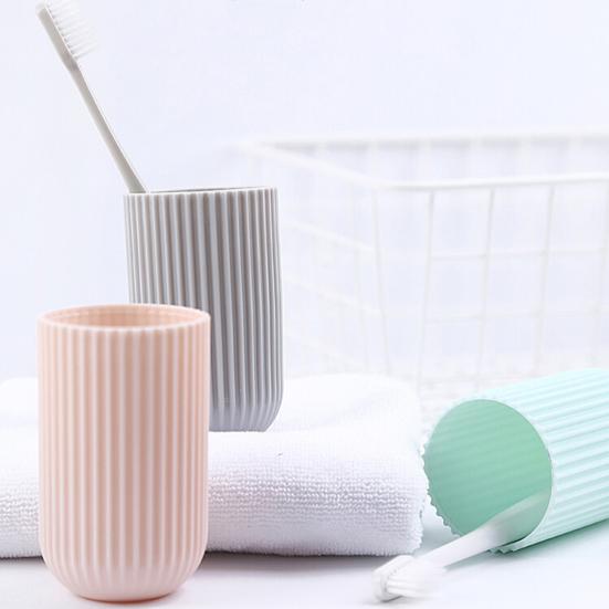 Toothbrush Paste Holder Case Covered Travel Camping Bathroom Cup Box Tooth Mug