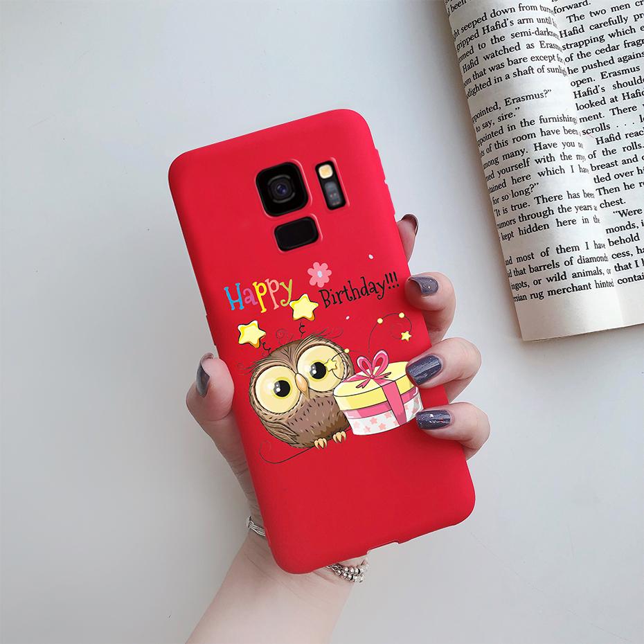 Fashion Daisy Flower Cute Silicone Cartoon Phone Case for Samsung Galaxy S9 S9 Plus Samsung S 9 Samsungs9 Plus S9plus Case Cover
