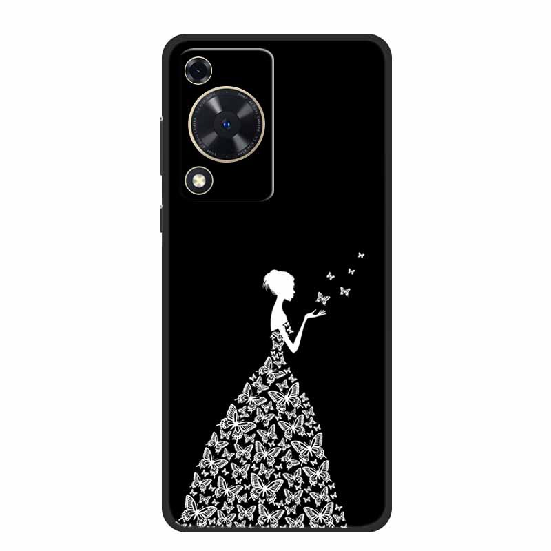 For Huawei Nova Y72s Phone Case Y 72 s Coque Black Silicone Soft Back Cover Case For Huawei Nova Y72 Y63 Case Y 63 Funda Shell