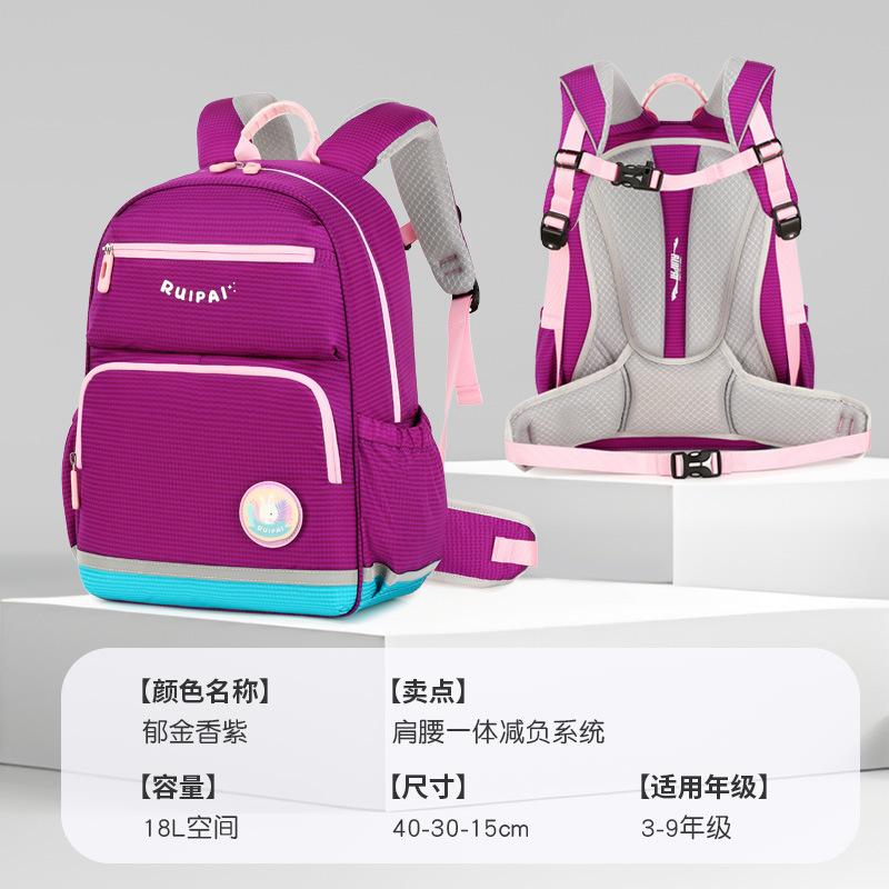 

School bag for children, primary school students, spine care, shoulder bag for men, large capacity, lightweight school bag, fashion