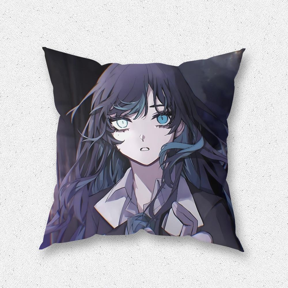 Ado Japanese Singer Pillow Case For Home Bedroom Room Decoration Living Room Sofa Cushion Cover Suitable