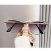 Outdoor Gradient Cat Eye Sunglasses Women Men Luxury Casual Sun Glasses Mirror Black Colors Designer Brand Fashion