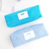 High Quality Corduroy Pen Bag Zipper Stationery Stationery Storage Bag Candy Color Pen Box