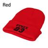 Ear Protection Baby Knitted Hat Embroidery Letter 23 Baby Beanie Cap Thicken Cap  Boys Girls
