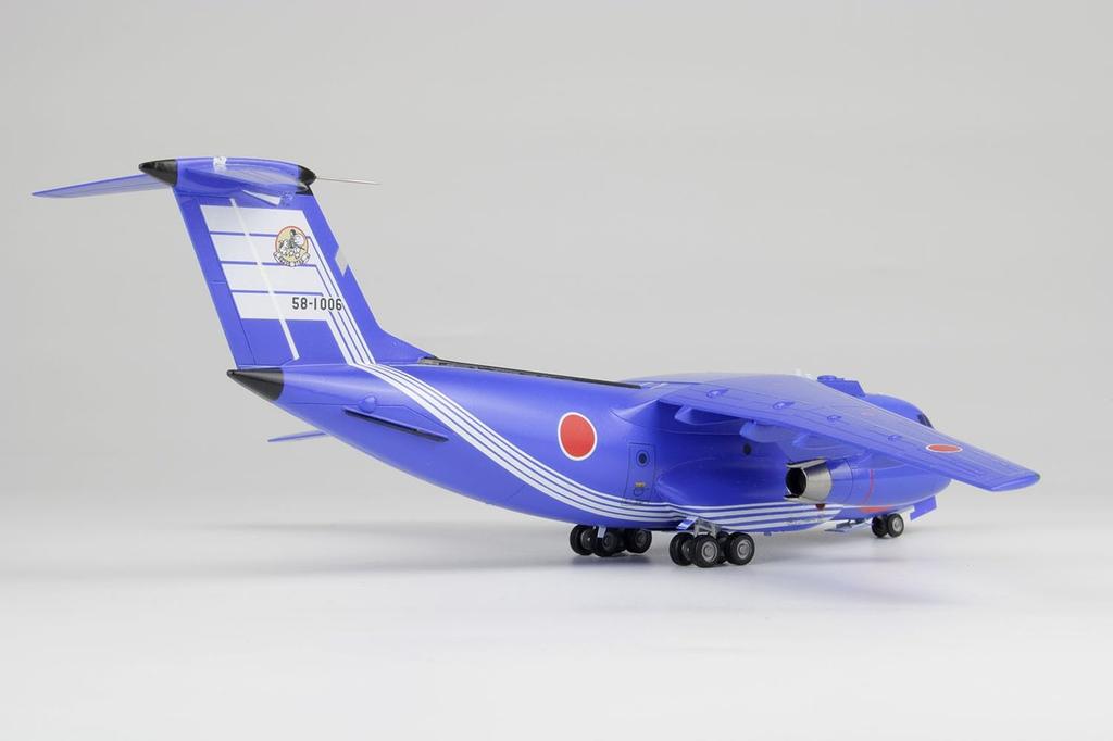 PLATZ JASDF Transport Aircraft JASDF 50th Anniversary Painted Aircraft Unpainted Kit 1/144 C-1 Multi-Material PC-14 (Airplane)
