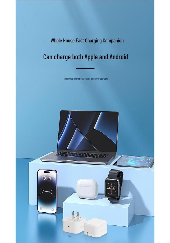 60W PD Foldable Charger for iPhone 17
