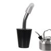 Kettle Spout Extension Nozzle, Teapot Kettle Extension Nozzle - Outdoor Coffee Pot Spout Camping Portable Stainless Steel Teapot Extension Spout Hand