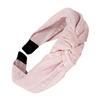 Fashion Knotted Headbands for Women Girls Solid Color Hair Band Simple Cross Knot Hairbands Hair Hoop Hair Accessories for Women