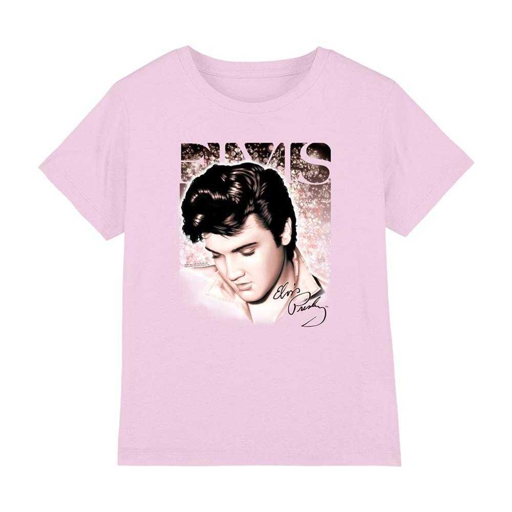 T-shirt Stella Luminosa per Bambini/Ragazzi Elvis Presley