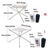 Rusts Resistant Outdoor Camping Grills Stainless Steel Fire Pit Multifunctional For Hiking Backpacking Durability