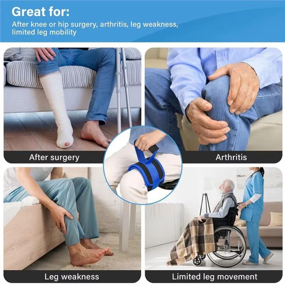 Loop Leg Lifter Strap Easy Assistance Pull Up Assistance Belt Mobility Assistance Strap Elderly