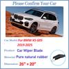 Car Front Wiper Blades For BMW X5 G05 Accessories G18 F95  -2025 Durable Windshield Windscreen Wipers Blades Strip Tools