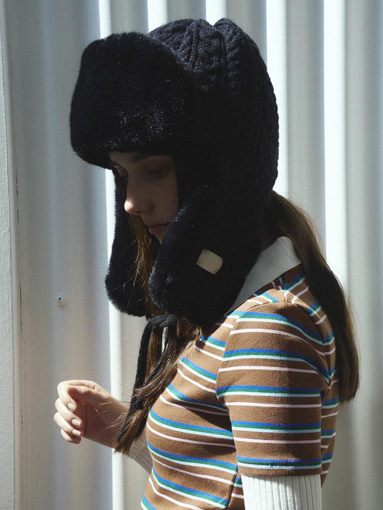 Meleuhen Shapka Knit Trooper Hat_4Color