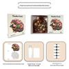 HOOLOOG Wooden Hedgehog Flower Puzzle Box - Handmade Educational DIY Jigsaw Toy Gift