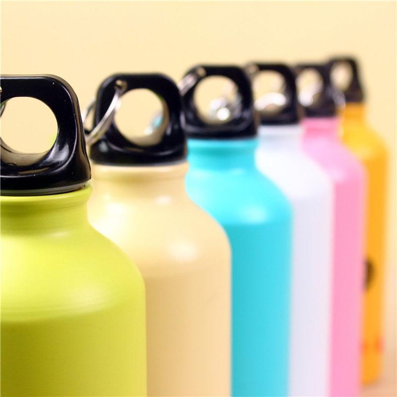 Durable 500ml Lightweight Aluminum Alloy Water Bottle For Outdoor Sports And Camping