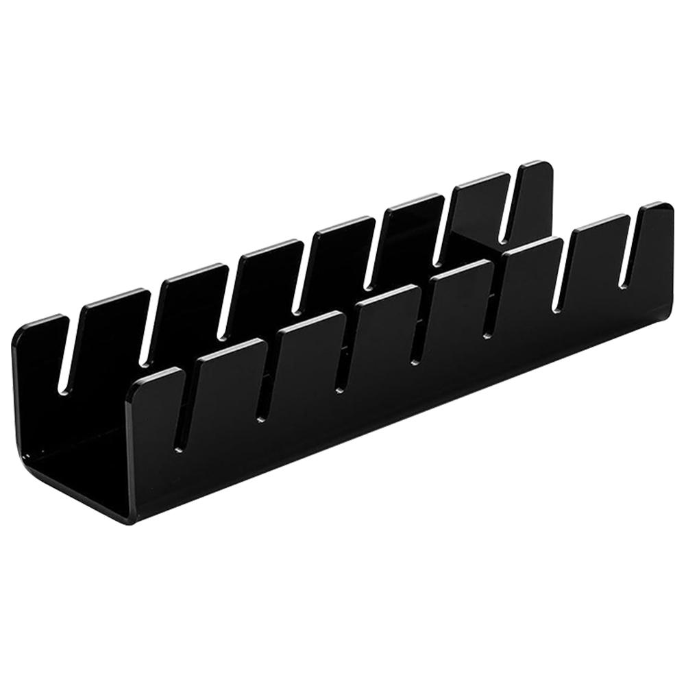 7-Holes Baseball Cap Display Rack Durable Clear Acrylic Hat Holder for Home Closet Storage Organization Stores Decoration