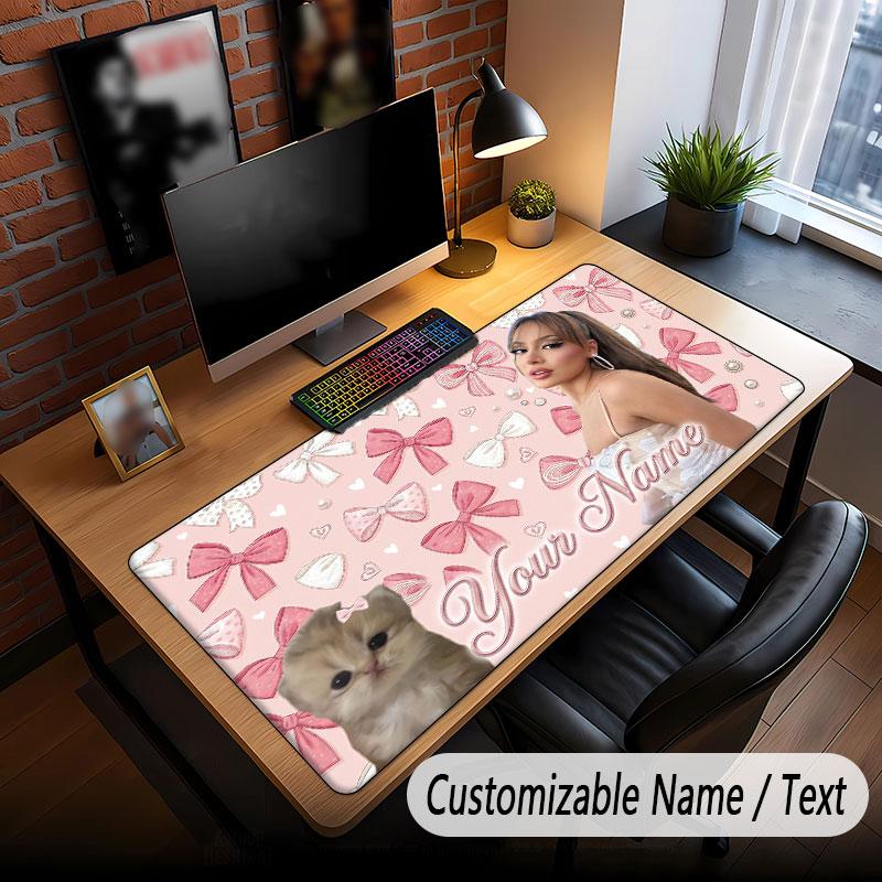 Custom Name Extended Mouse Pad,Ayliva Gaming Desk Mat For Home Office Desktop Decor