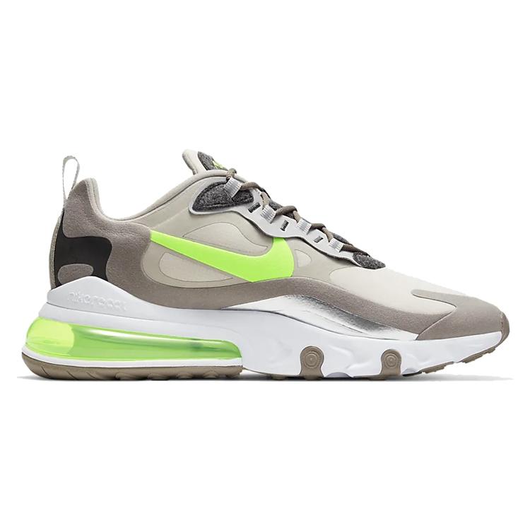 New Nike Air Max 270 React 'Moon Particle Electro Green' CQ4598-231