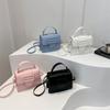 Trendy Simple Versatile Handbag Small Square Bag For Women 2024 Summer Fashion Shoulder Crossbody Bag