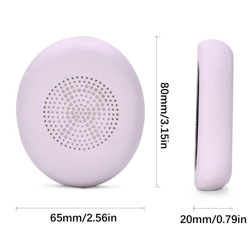 Advanced Breathable Ear Cushions For 45h Evolve 2 65 UC Headsets Earpads High Airflows Sweat Resistance Earcups