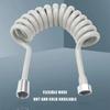 2m 3m 5m Spring Shower Hose Meters Water Plumbing Hose Plastic Bathroom Water Toilet Bidet Sprayer Telephone Line Soft Hoses
