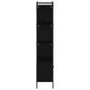 Bookshelf Black Oak Effect 44.5 x 30 x 154.5 cm