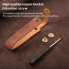 Leather Keychain Car Key Pendant Keyring