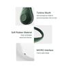 (Green) Portable Bladeless Cooling Fan Neck Fan Hands-Free