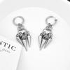 Heavy Industry Metal Cone Nail Coil Ear Buckle Niche Subculture Sweet Cool Men's and Women's Same Personalized Rivet Pendant Earrings