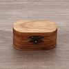 Tragbarer Gitarrenplektrum-Box-Halter mit 5 Gitarrenplektren Holz Gitarrenplektrum-Aufbewahrungsbox Leichtgewichtige Gitarrenplektren-Koffer