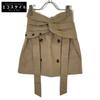 6 ROKU Beige Trench Skirt Skirt 0 beigeUsed