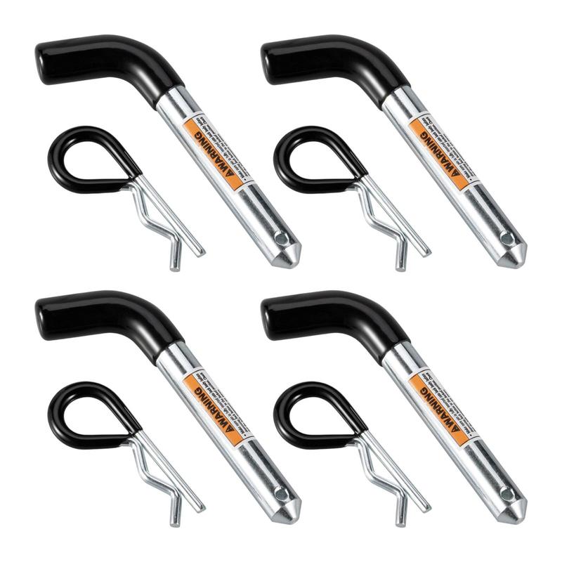 4 Pieces Trailer Hitch Pin Clip Set Sturdy Trailer Hardware Replacement Easy to